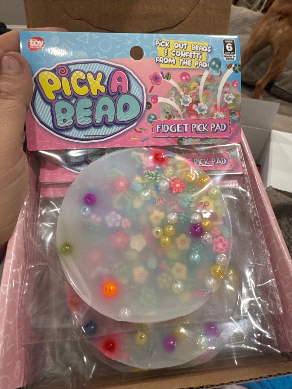 The Toy Network Pick a Bead Fidget Pick Pad
